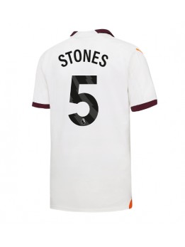 Moški Nogometna dresi replika Manchester City John Stones #5 Gostujoči 2023-24 Kratek rokav